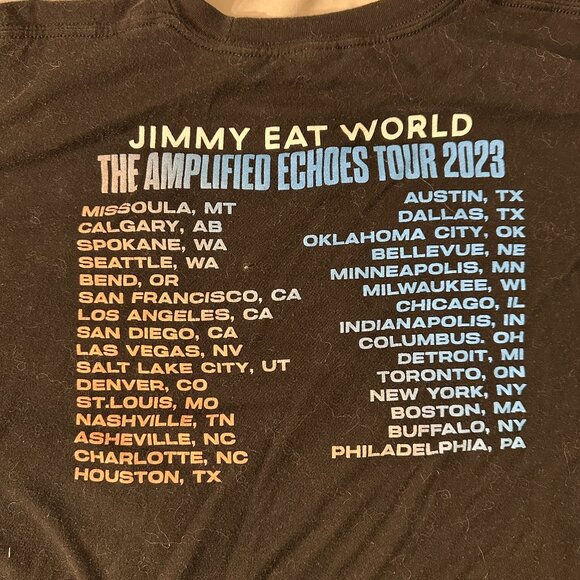 Jimmy Eat World 2023 tour t-shirt - size XXL - Picture 3 of 3